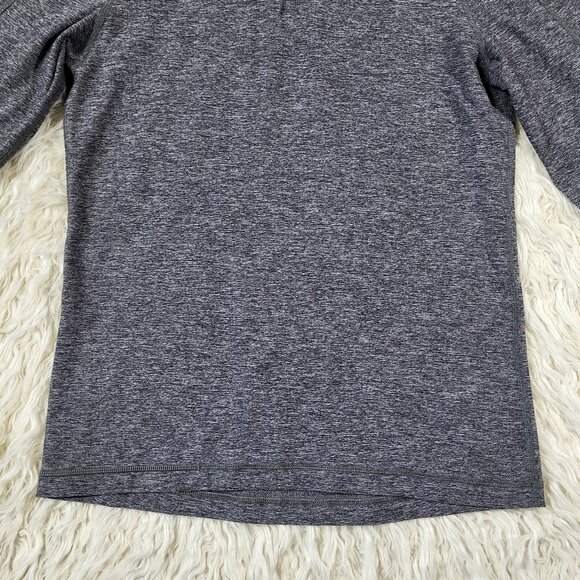 Lululemon Mens Gray 1/4 Zip Pullover Sweatshirt Size Small - Picture 4 of 15